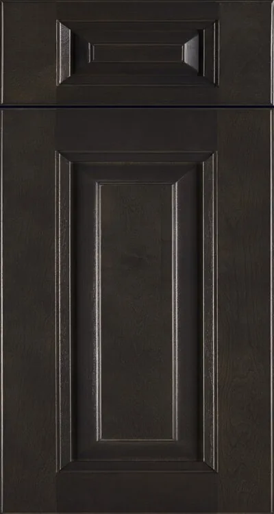 Aspen Charcoal cabinet door — by WoodArt Cabinets San Antonio