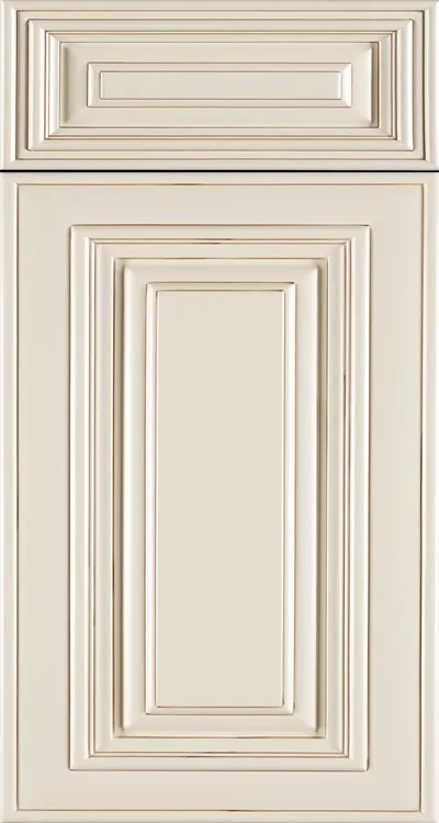 Bristol Cream cabinet door — by WoodArt Cabinets San Antonio