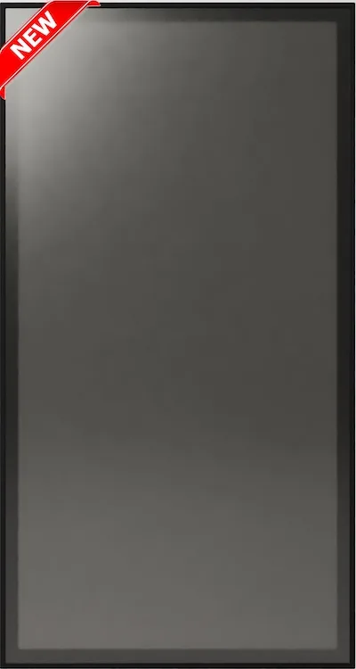 Midnight Glass cabinet door — by WoodArt Cabinets San Antonio