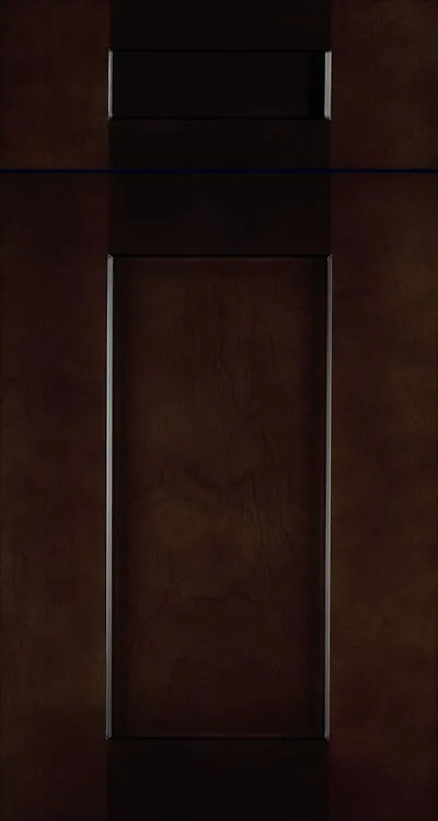 Shaker Espresso cabinet door — by WoodArt Cabinets San Antonio