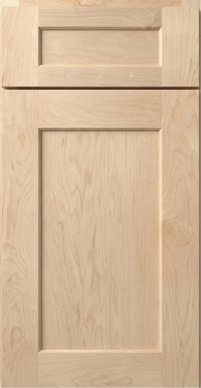 Shaker Unfinished cabinet door — by WoodArt Cabinets San Antonio