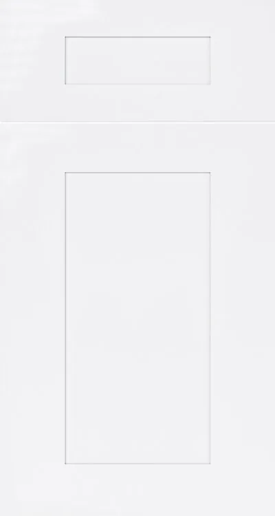 Shaker White cabinet door — by WoodArt Cabinets San Antonio