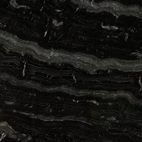 Agatha Black granite countertop slab — MSI Surfaces — WoodArt Cabinets San Antonio