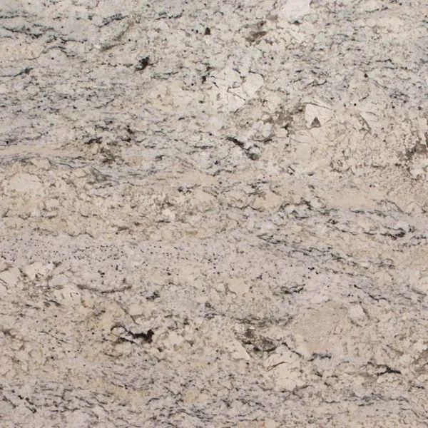 White Ice granite countertop slab — MSI Surfaces — WoodArt Cabinets San Antonio