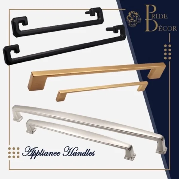 Appliance Handles — Pride Industrial decorative hardware
