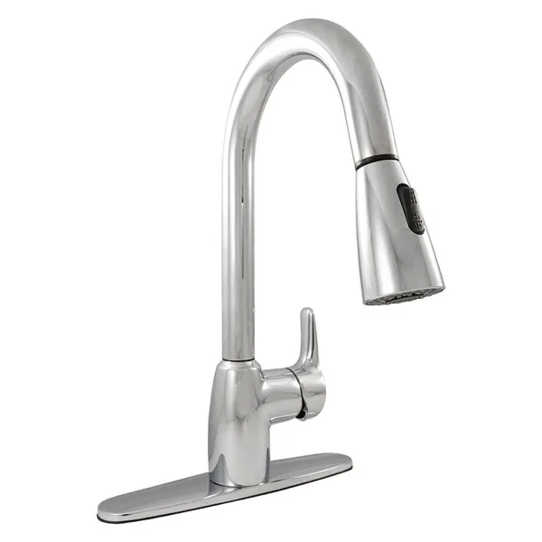 1-Handle Pull-Out Sprayer Kitchen Polished Chrome — MSI Surfaces faucet