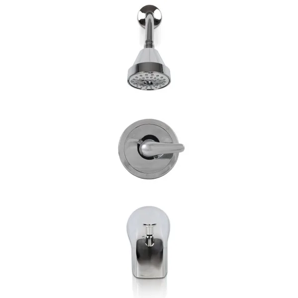 1-Handle Shower Tub Polished Chrome — MSI Surfaces faucet