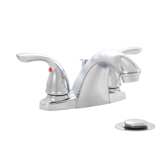 2-Handle Bathroom Polished Chrome — MSI Surfaces faucet