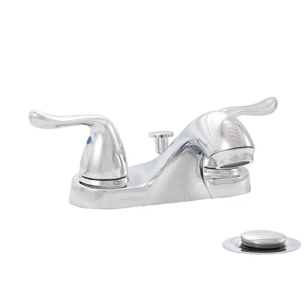 2-Handle Bathroom Polished Chrome — MSI Surfaces faucet