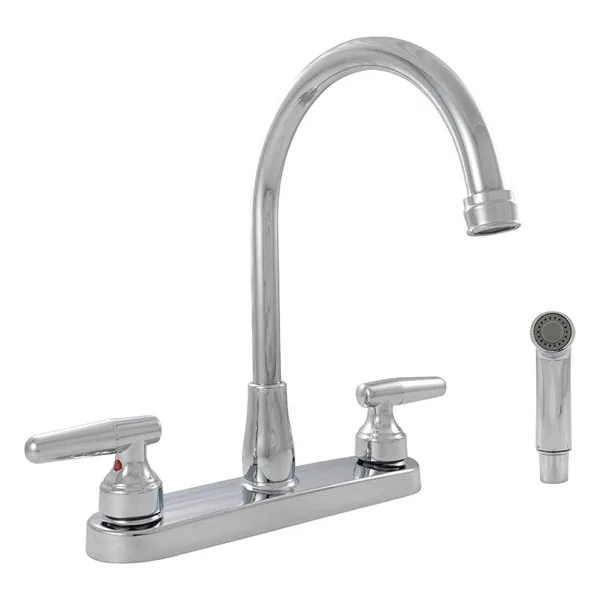 2-Handle Kitchen Polished Chrome — MSI Surfaces faucet