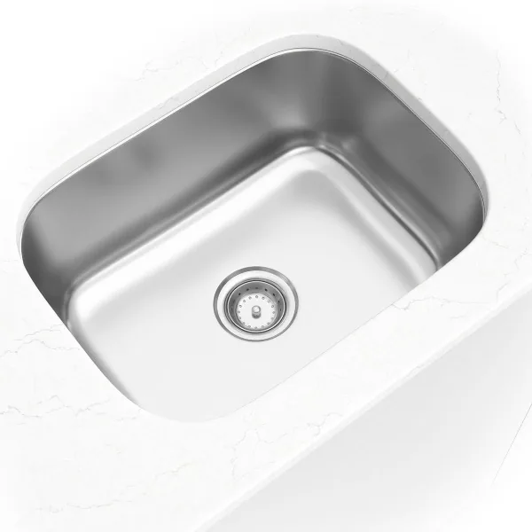 20G Bowl 2318 sink — MSI Surfaces at WoodArt Cabinets San Antonio